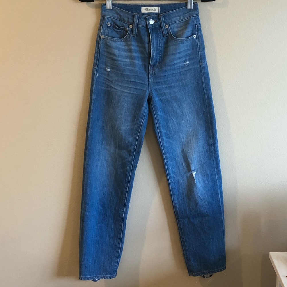 Madewell straight leg jeans
